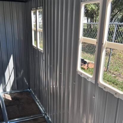 Custom-built outdoor shed
